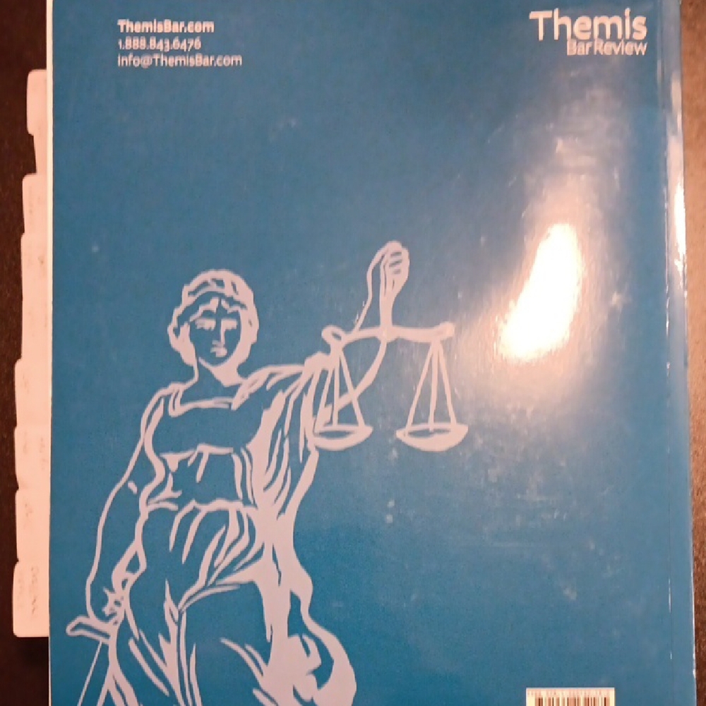 Comprehensive Law Study Guide with Tabs - Picture 3 of 3